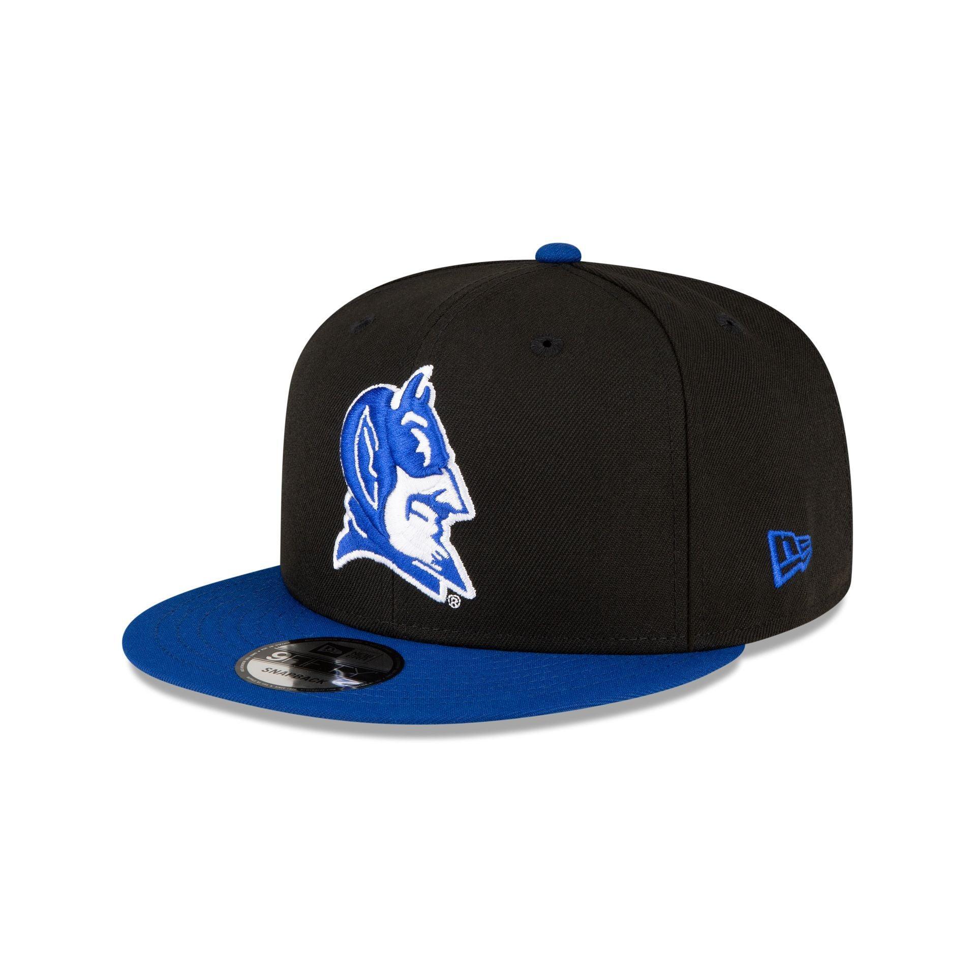 Duke Blue Devils Black 9FIFTY Snapback Hat Male Product Image