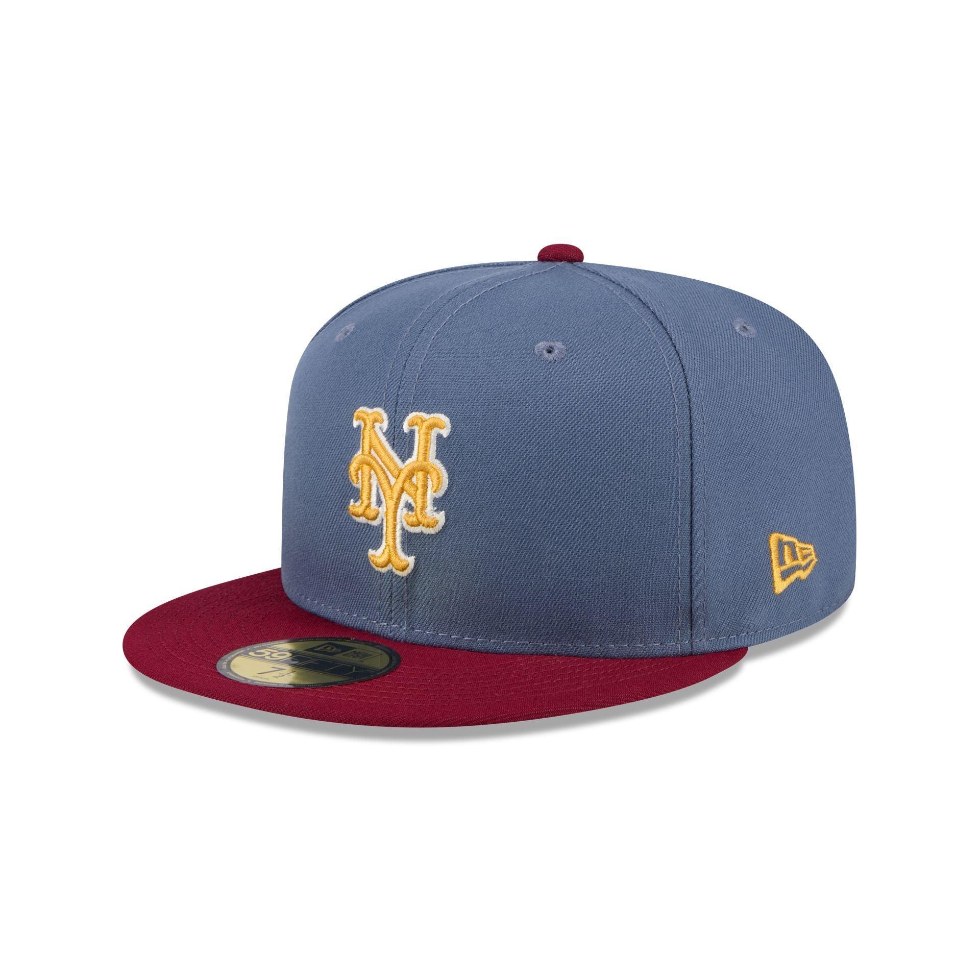 New York Mets Deep Blue 59FIFTY Fitted Hat Male Product Image