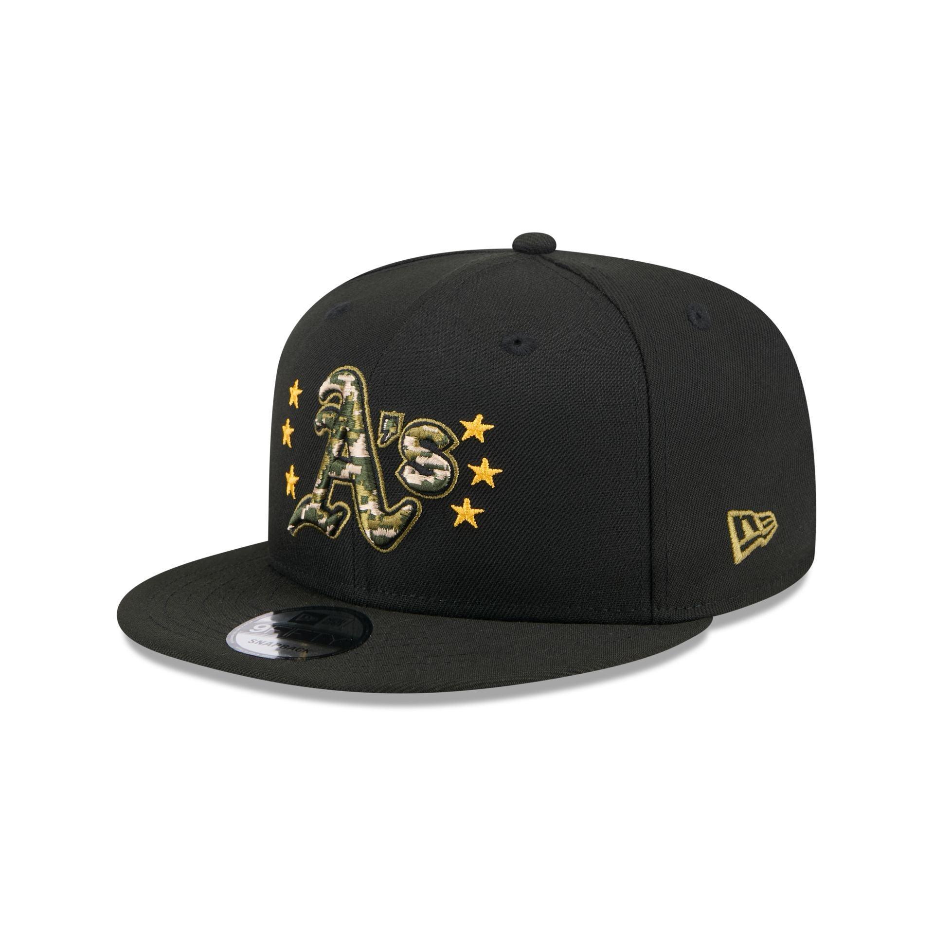 Oakland Athletics Armed Forces Day 2024 9FIFTY Snapback Hat Male Product Image