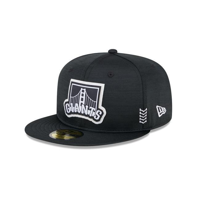 San Francisco Giants 2024 Clubhouse Black 59FIFTY Fitted Hat Male Product Image