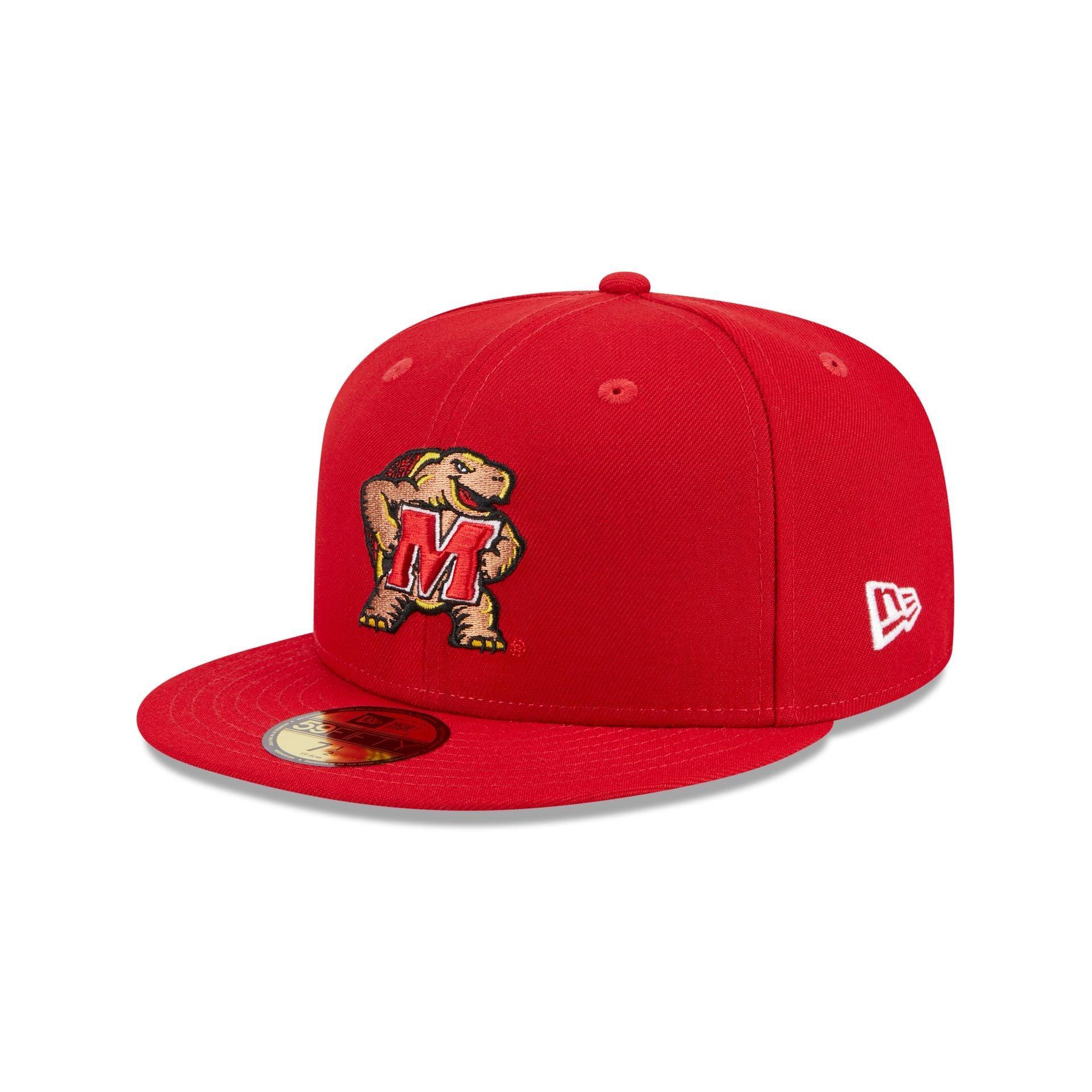 Maryland Terrapins Red 59FIFTY Fitted Hat Male Product Image