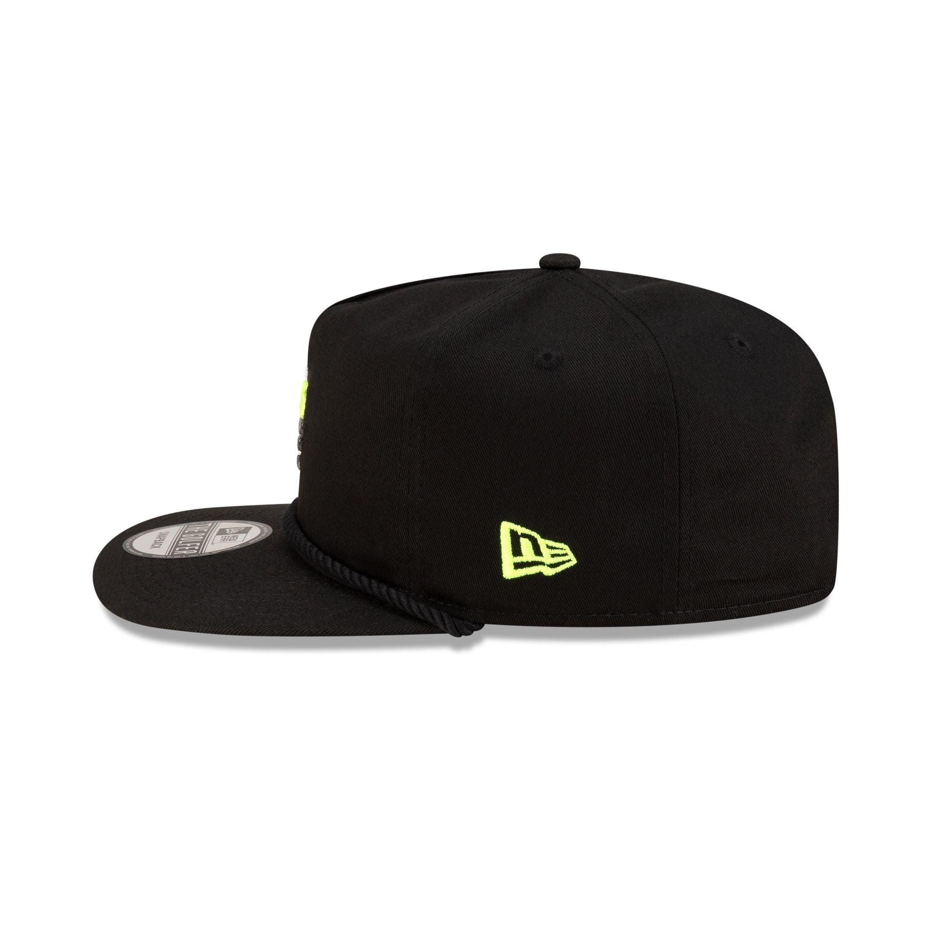 New Era Golf Black Logo Golfer Hat Male Product Image