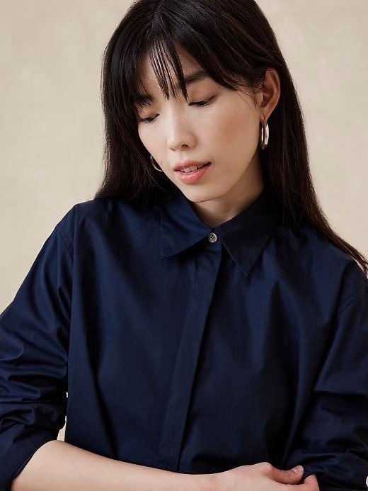 Oversized Cotton Shirt Product Image