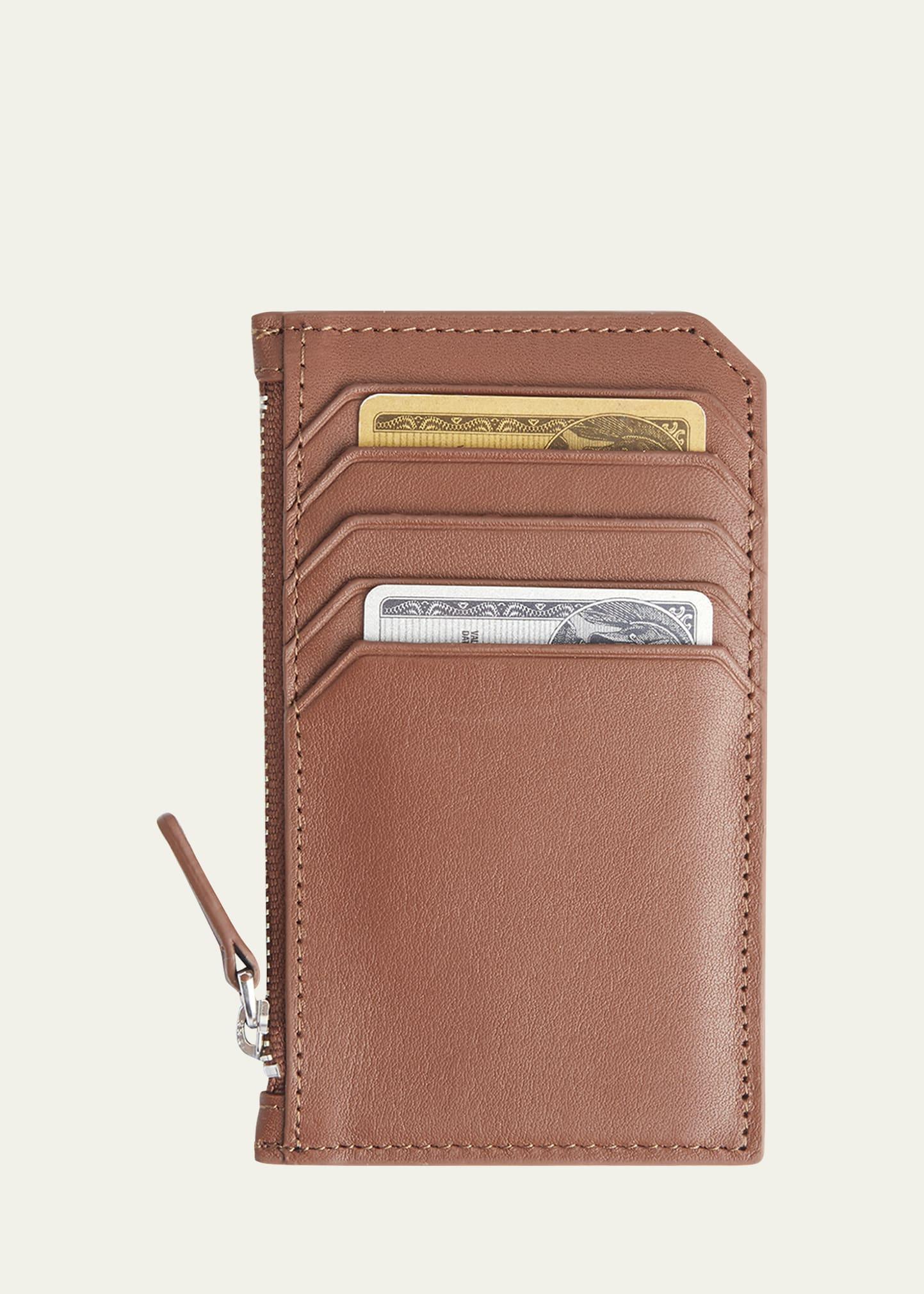 ROYCE New York Zip Leather Card Case Product Image