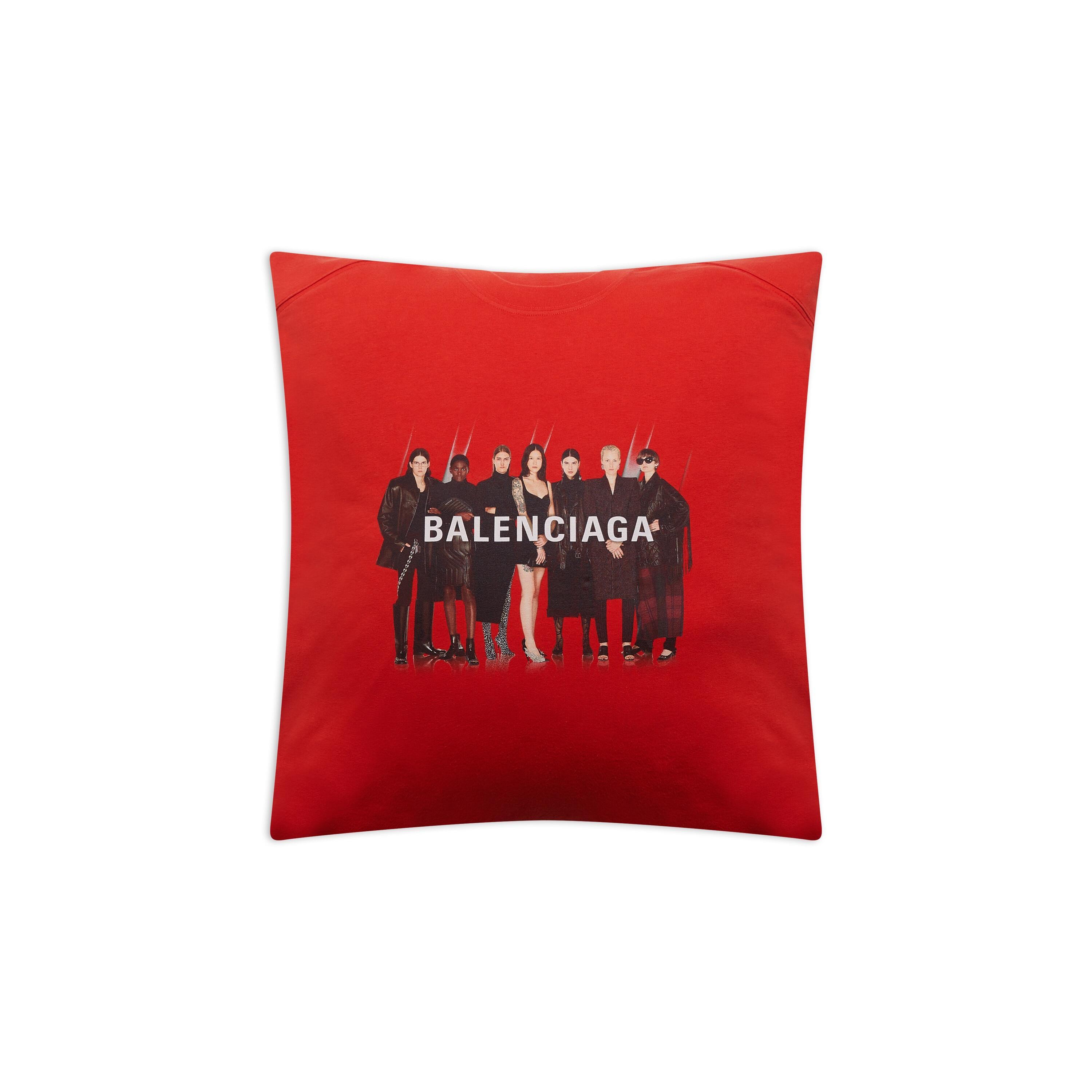 Jersey Pillow  in Red Product Image