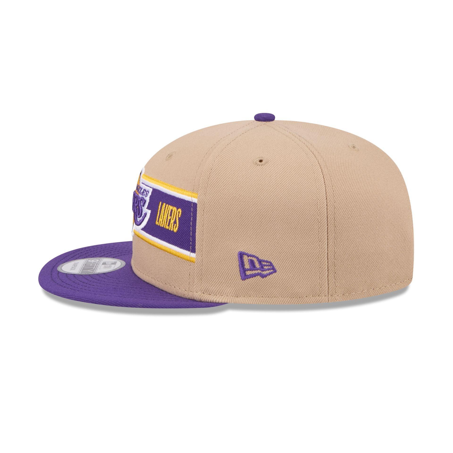 Los Angeles Lakers 2024 Draft 9FIFTY Snapback Hat Male Product Image