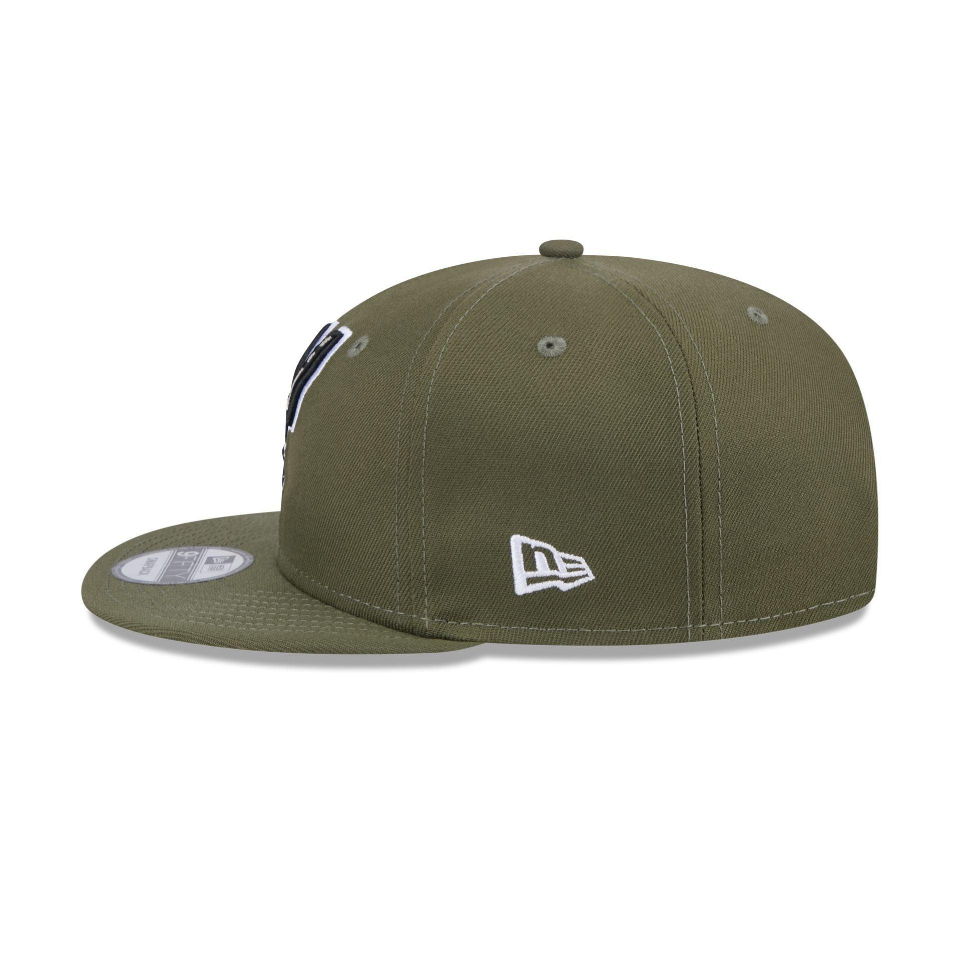 San Antonio Spurs Olive 9FIFTY Snapback Hat Male Product Image