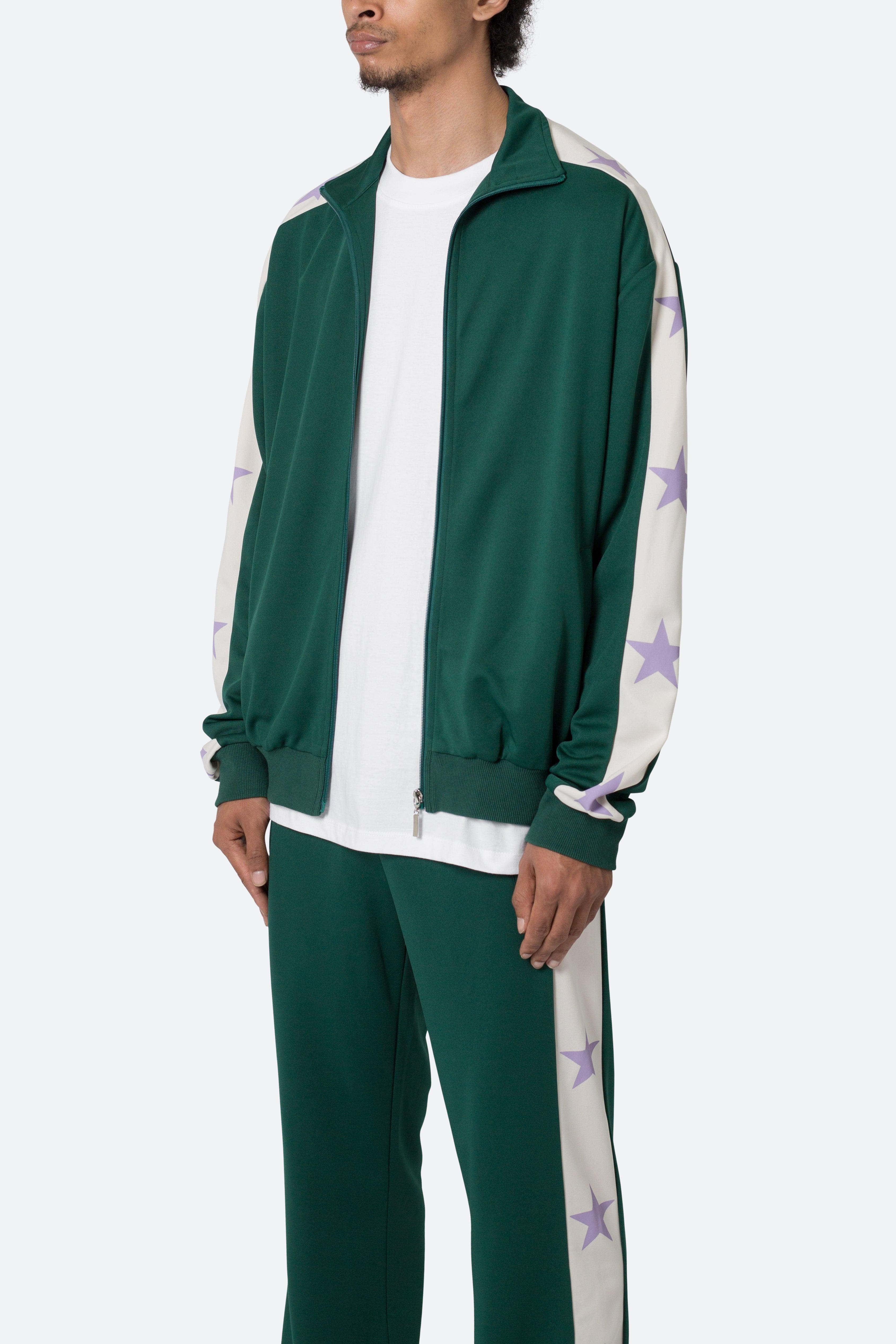 Star Track Jacket - Green Product Image