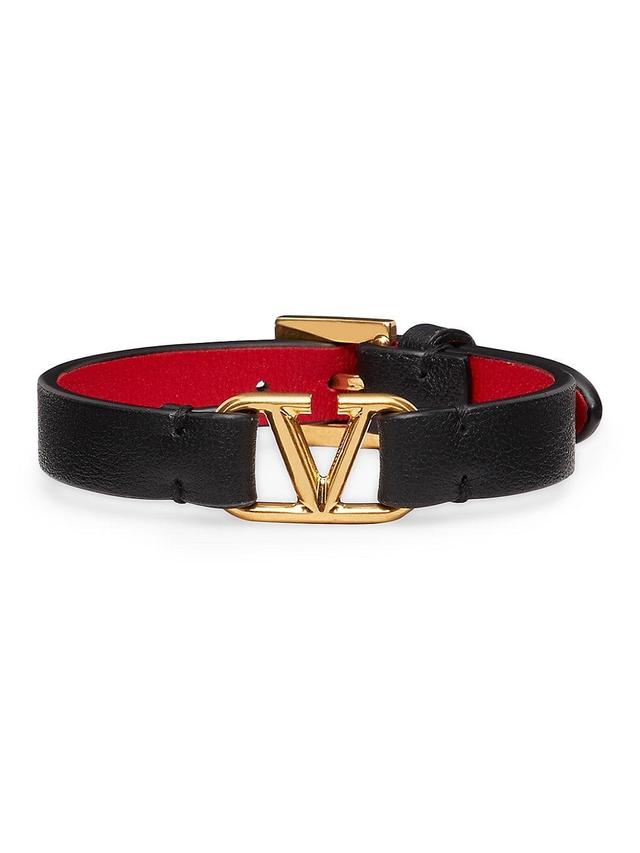 Womens VLogo Signature Calfskin Bracelet Product Image