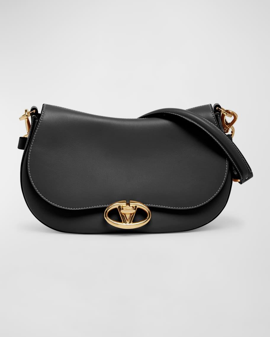 VLOGO Large Flap Leather Shoulder Bag Product Image