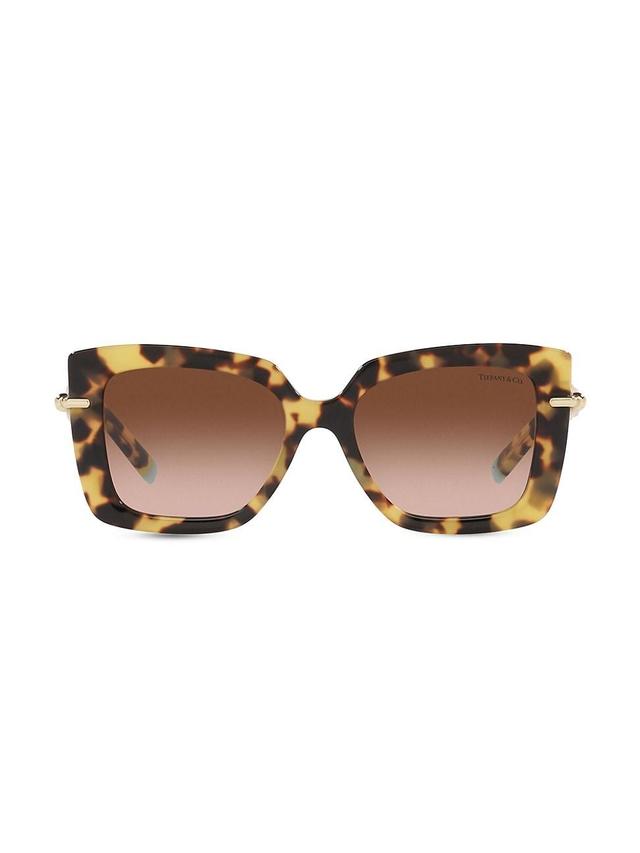 Tiffany & Co. 53mm Gradient Butterfly Sunglasses Product Image