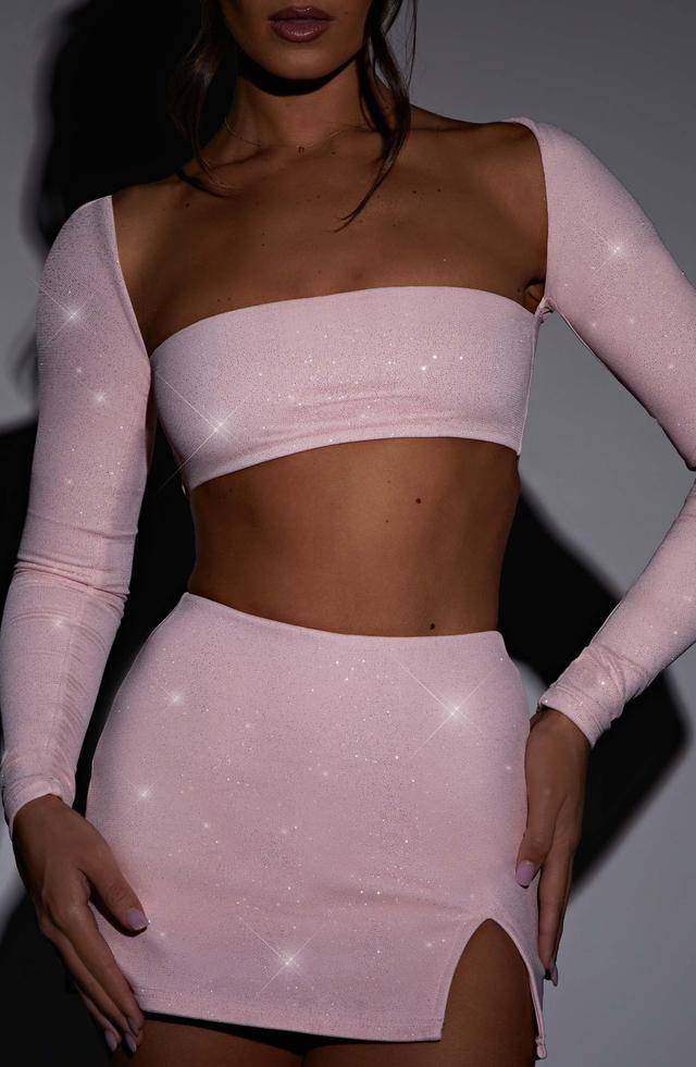 Lucianna Top - Pink Sparkle Product Image