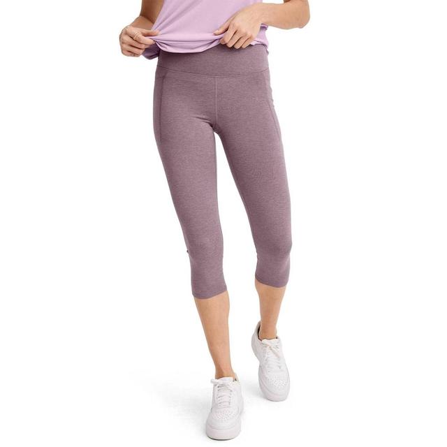 Jockey Women's EVERACTIVE Capri Legging XL Twilight Sands Heather Product Image