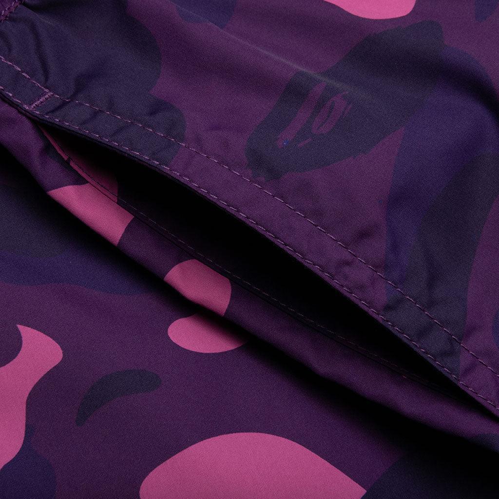 Color Camo Shark Reversible Shorts - Purple Male Product Image