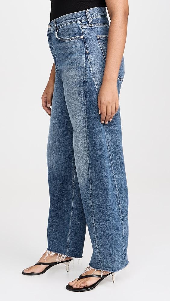 AGOLDE Luna High Rise Curved Taper Jeans | Shopbop Product Image