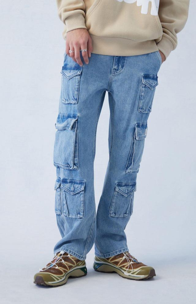 Men's Straight Cargo Jeans - 32W x 30L Product Image