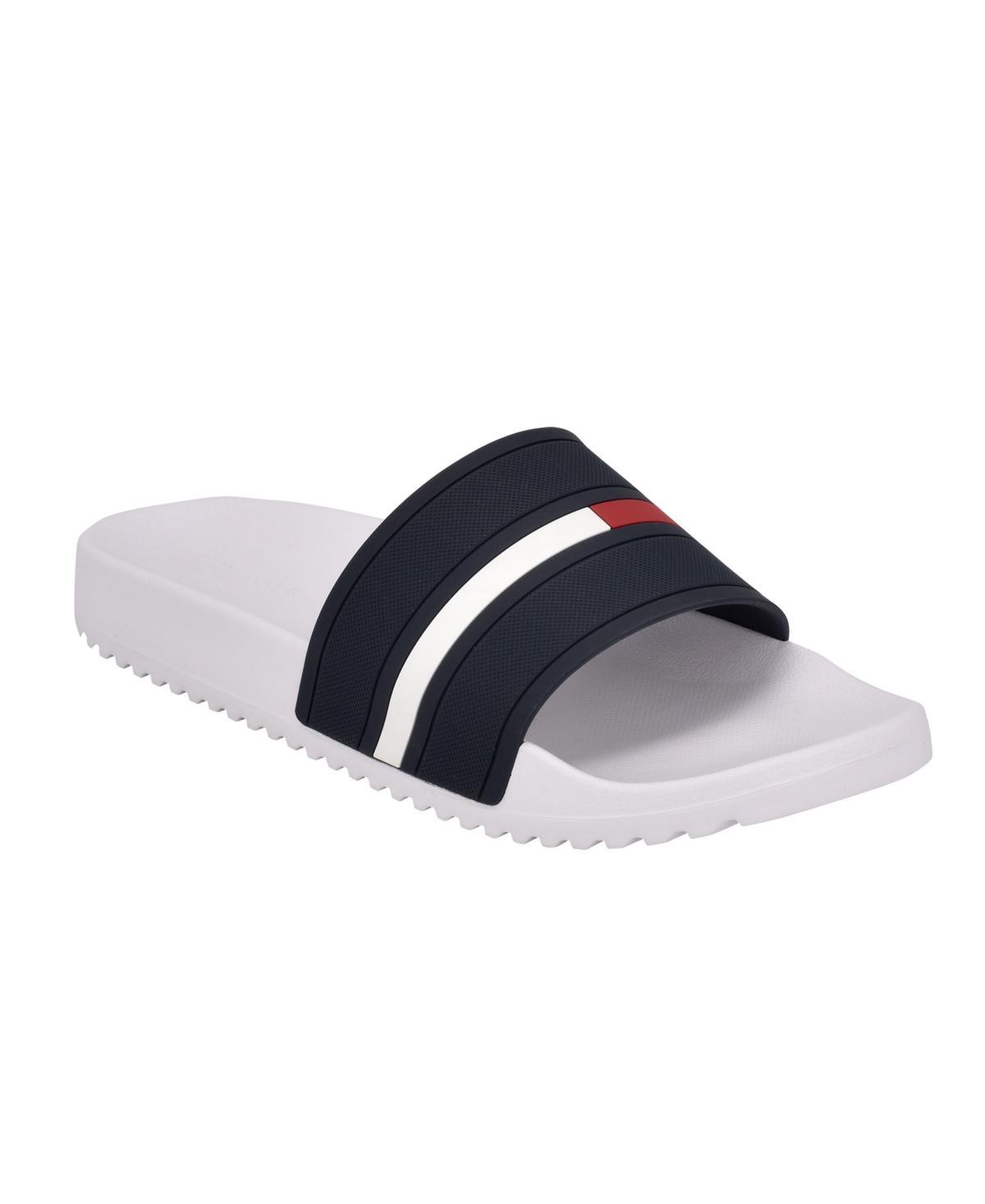 Tommy Hilfiger Mens Redder Flag Logo Pool Slide Sandals Product Image