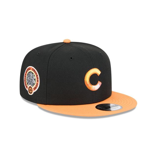 Chicago Cubs Fall Gradient 9FIFTY Snapback Hat Male Product Image