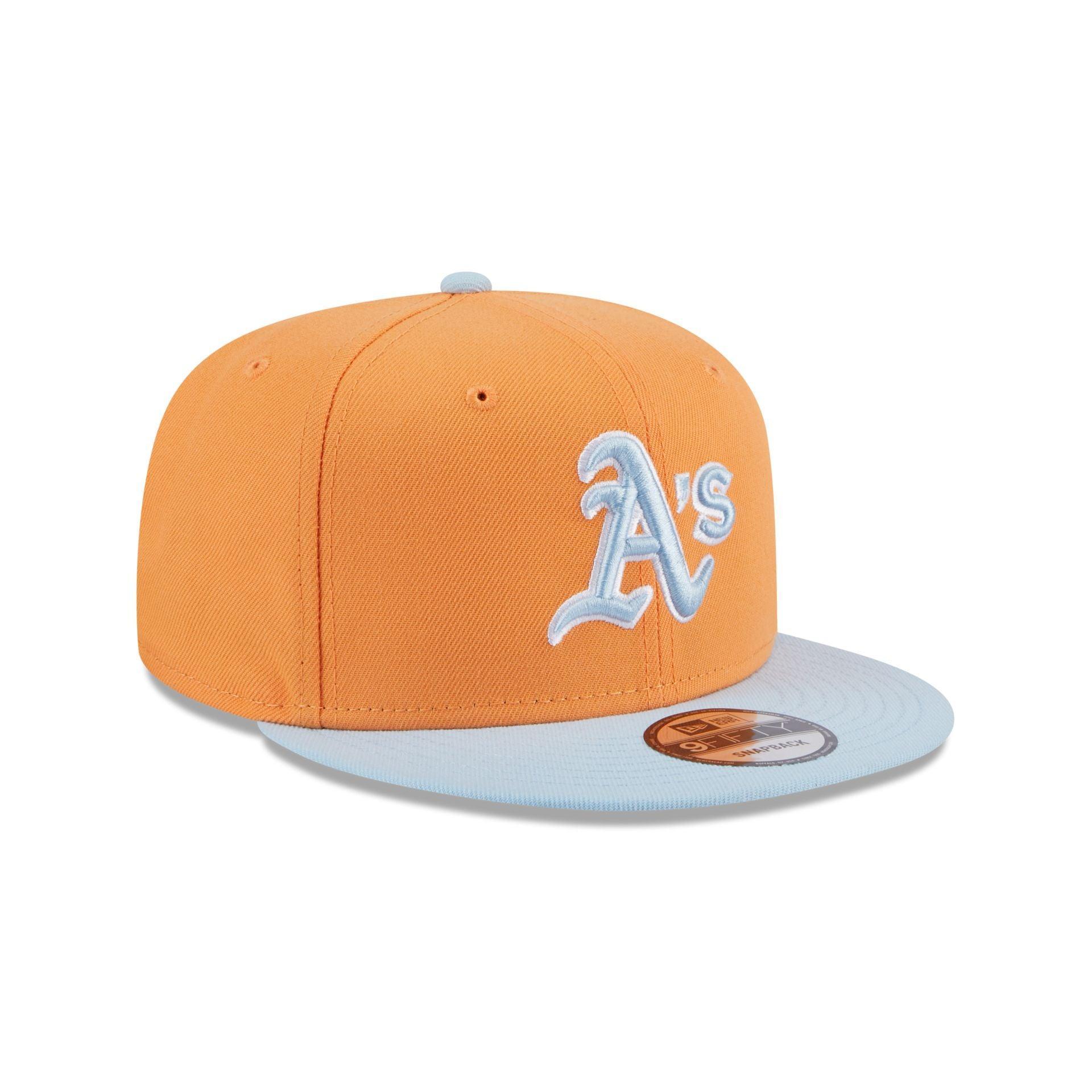 Oakland Athletics Color Pack Orange Glaze 9FIFTY Snapback Hat Male Product Image