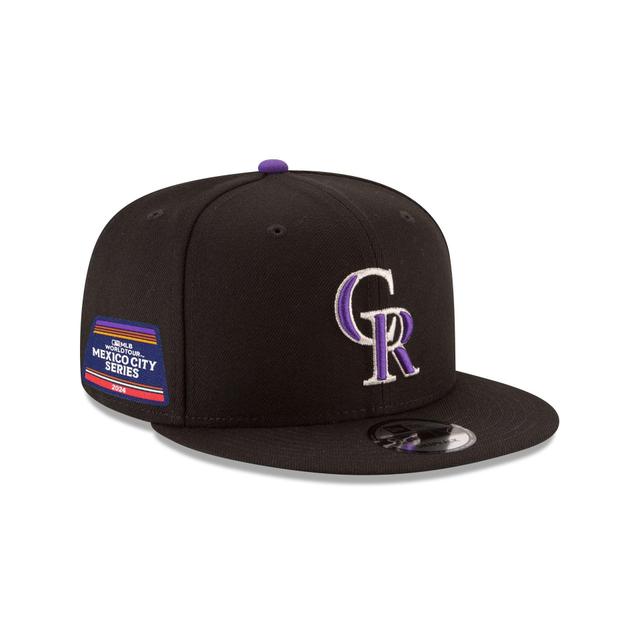 Colorado Rockies 2024 MLB World Tour Mexico City Series 9FIFTY Snapback Hat Male Product Image