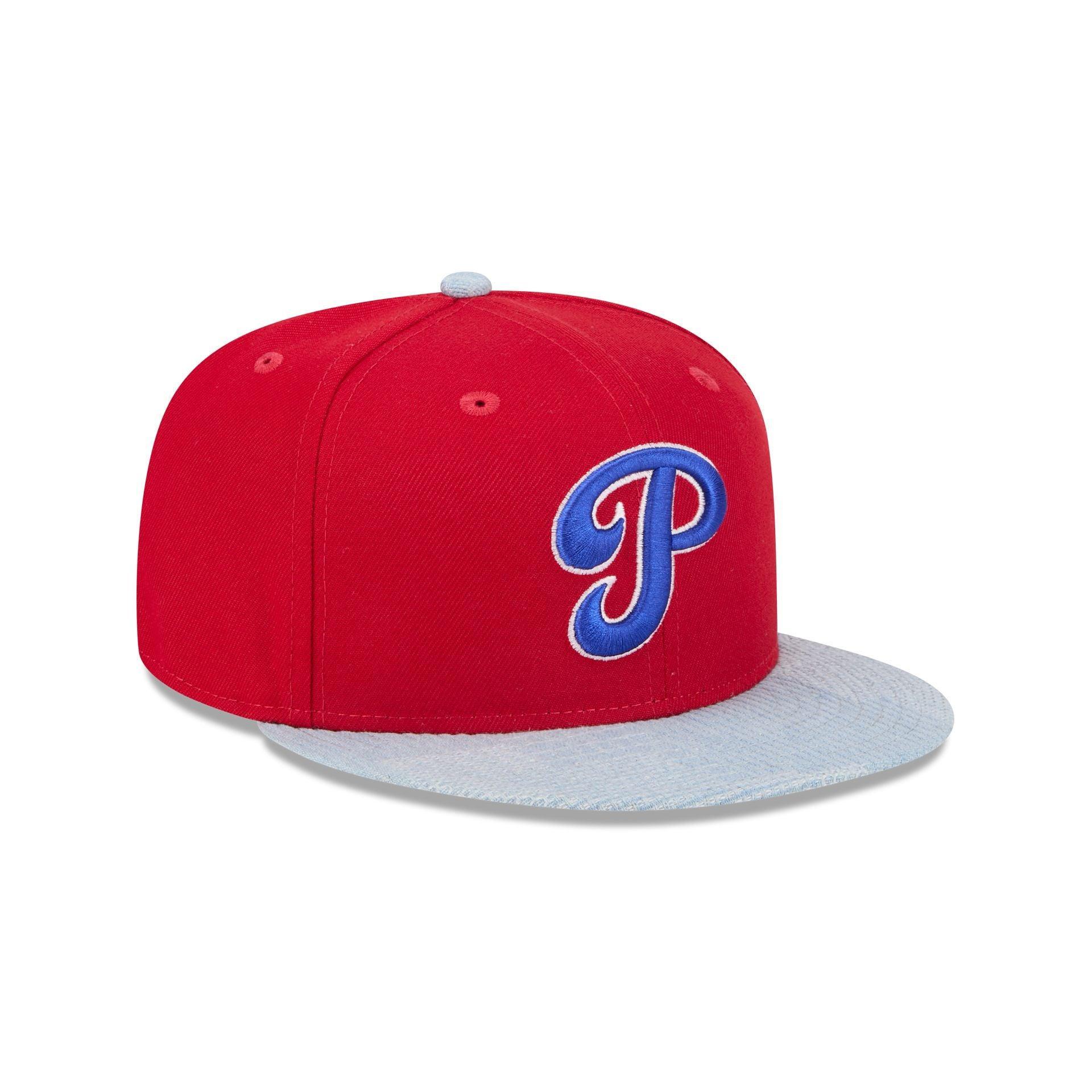 Philadelphia Phillies Patch Denim 59FIFTY Fitted Hat Male Product Image