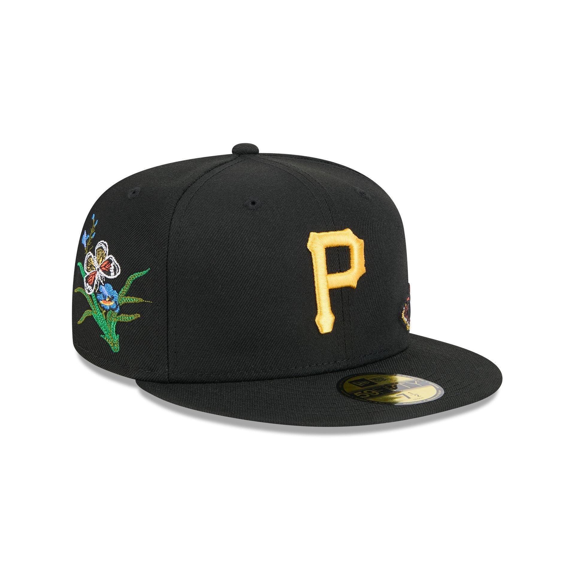 FELT x Pittsburgh Pirates Black 59FIFTY Fitted Hat Male Product Image