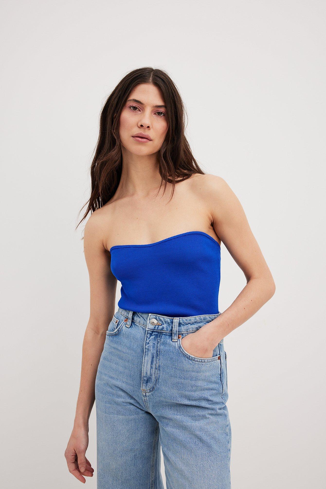 Fine Knitted Tube Top Product Image