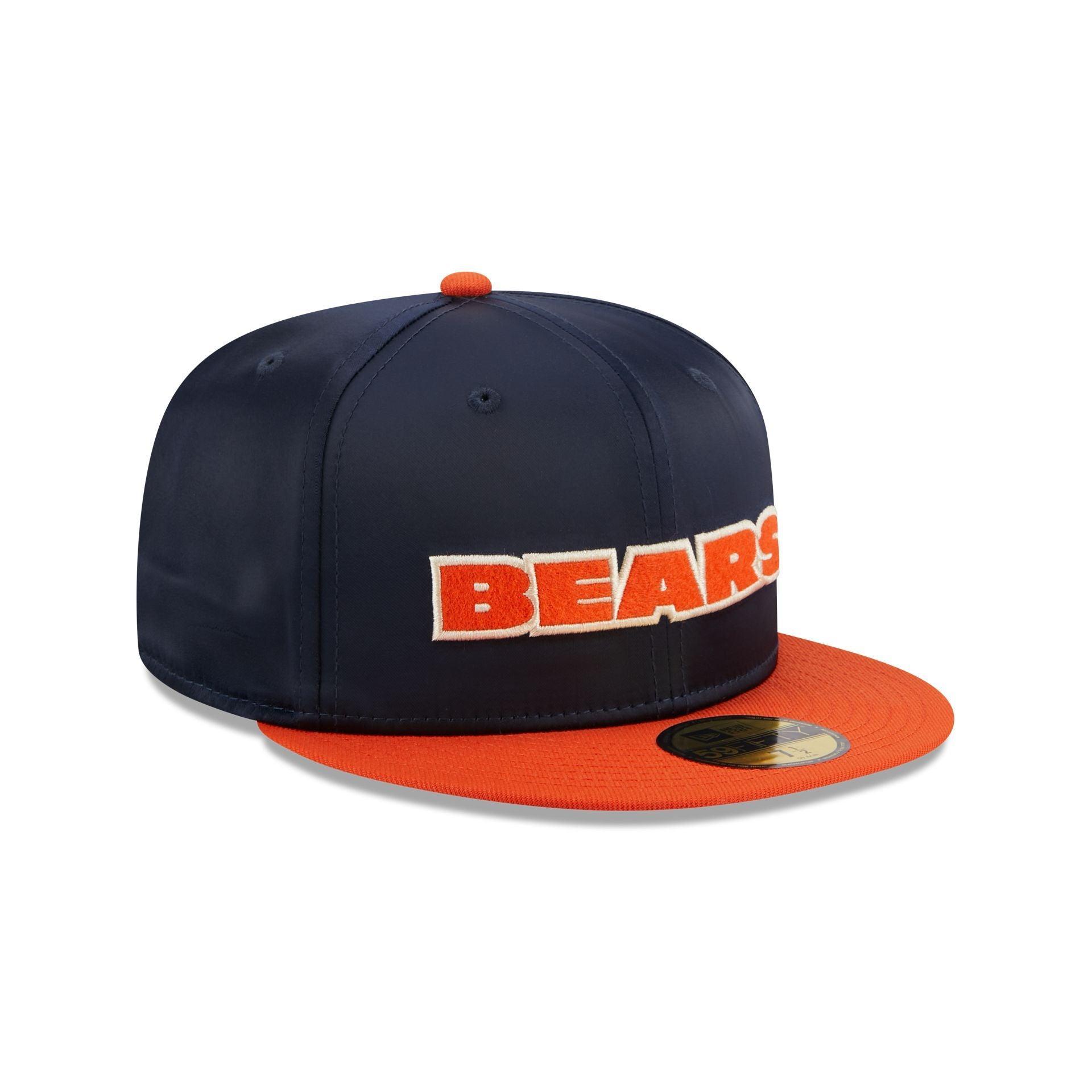 Chicago Bears Satin 59FIFTY Fitted Hat Male Product Image