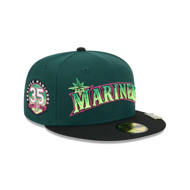 Seattle Mariners Crawlers 59FIFTY Fitted Hat Male Product Image