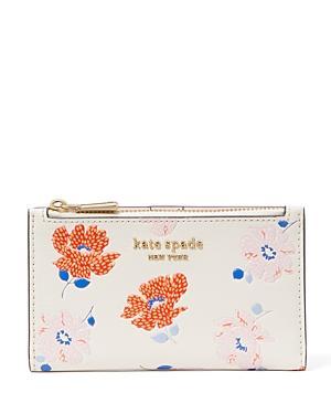 Womens Morgan Dotty Floral Leather Bifold Wallet Product Image