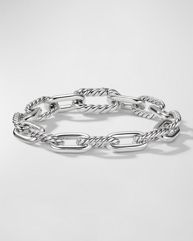 Womens Chain Madison Sterling Silver Bracelet Product Image