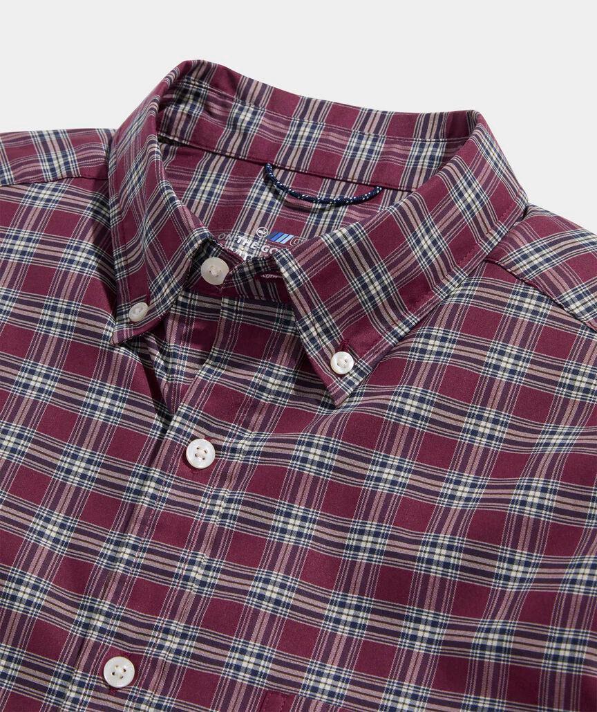 On-The-Go brrrº Tartan Shirt Product Image