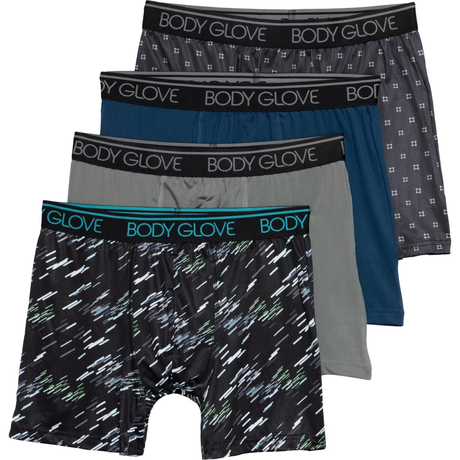 Body Glove Printed High-Performance Boxer Briefs - 4-Pack Product Image