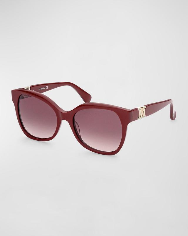 Max Mara 56mm Gradient Butterfly Sunglasses Product Image