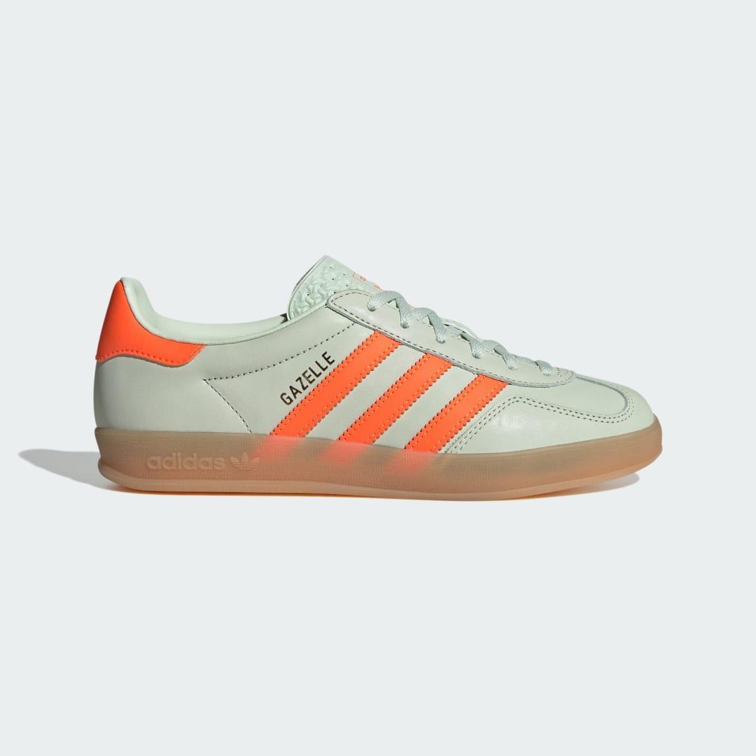 adidas Gazelle Indoor Shoes Cloud White 7 Womens Product Image