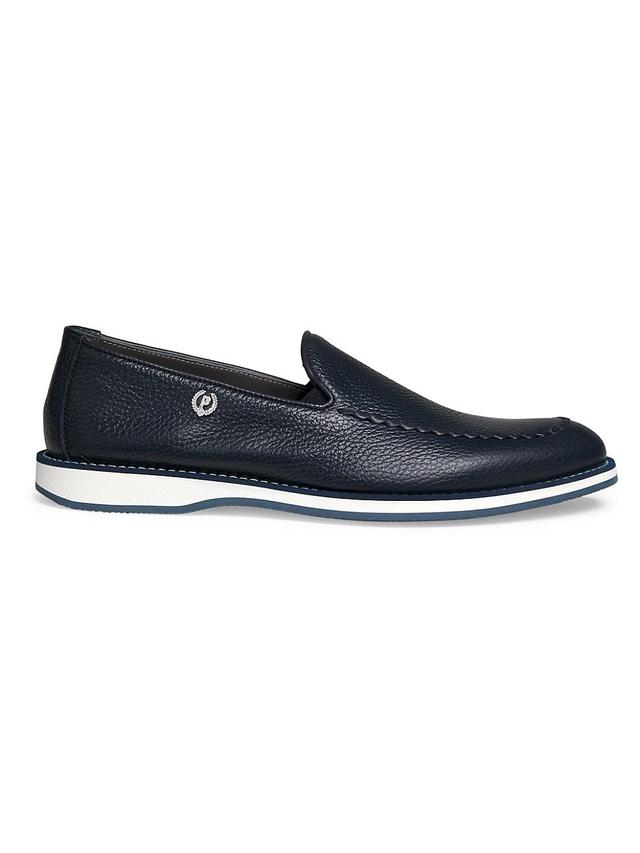 Mens Italian Suede Loafers Product Image