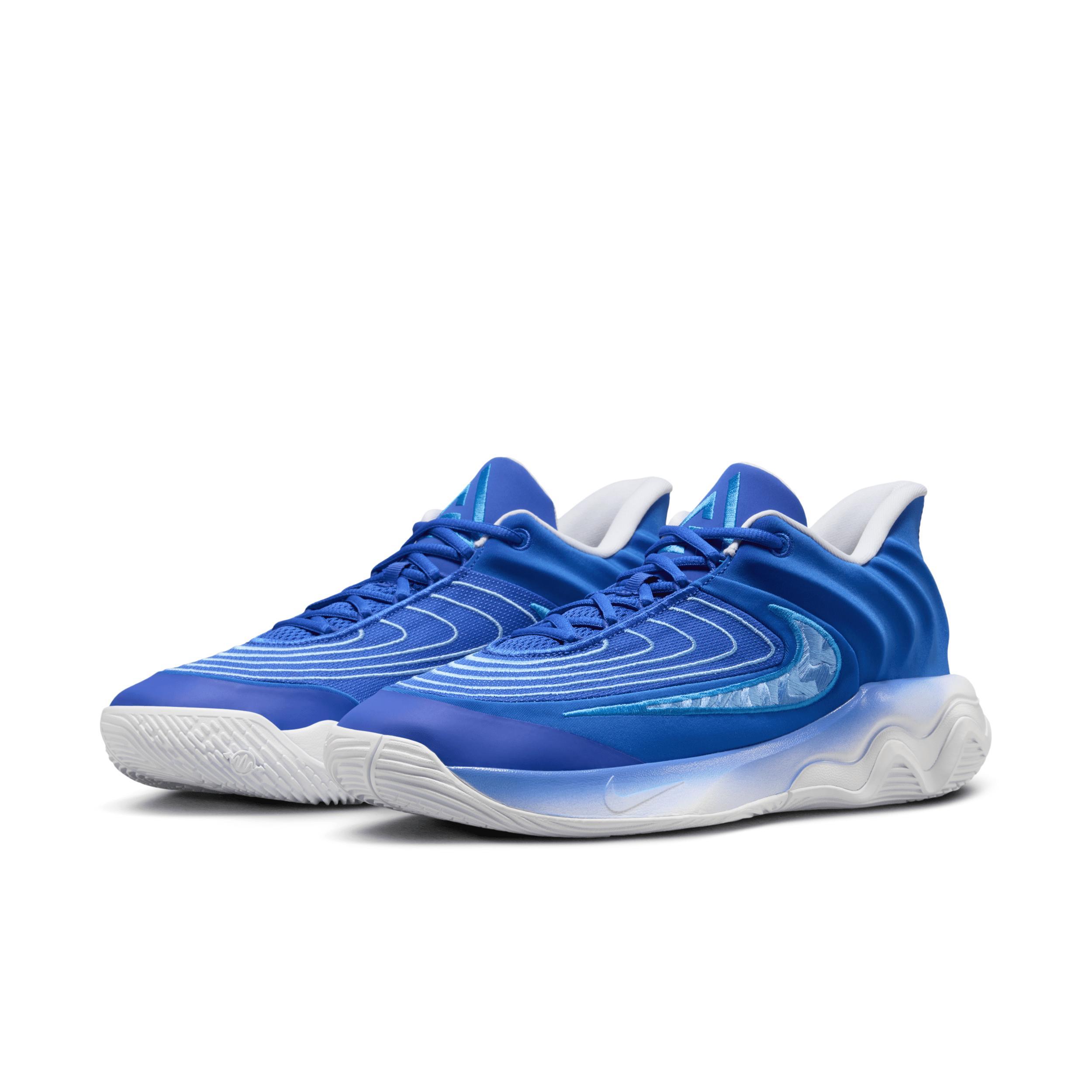 Nike Men's Giannis Immortality 4 Basketball Shoes in Blue Product Image