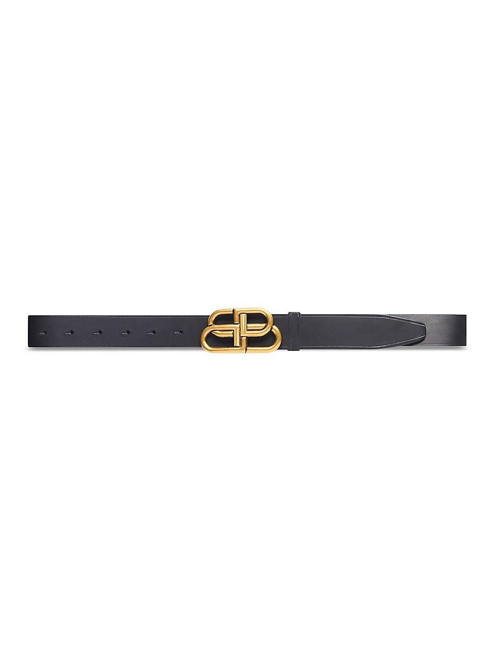 Mens BB-Buckle Leather Belt Product Image