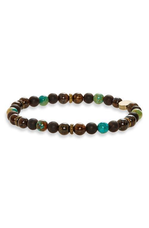 Caputo & Co. Mens Vibrant Beaded Stretch Bracelet Product Image