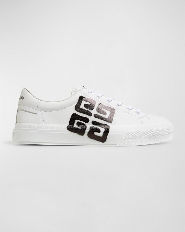 x Chito Mens City Court Logo Graffiti Low-Top Sneakers Product Image