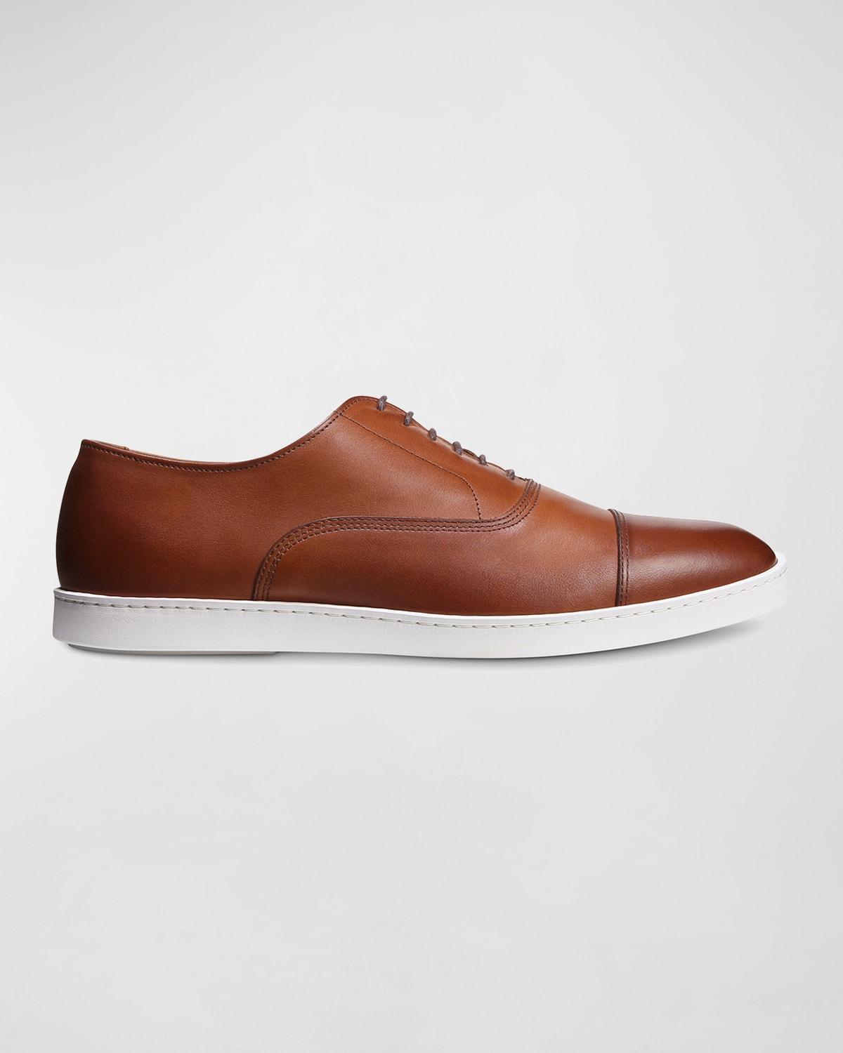 Allen-Edmonds Mens Park Leather Cap Toe Dress Sneakers Product Image