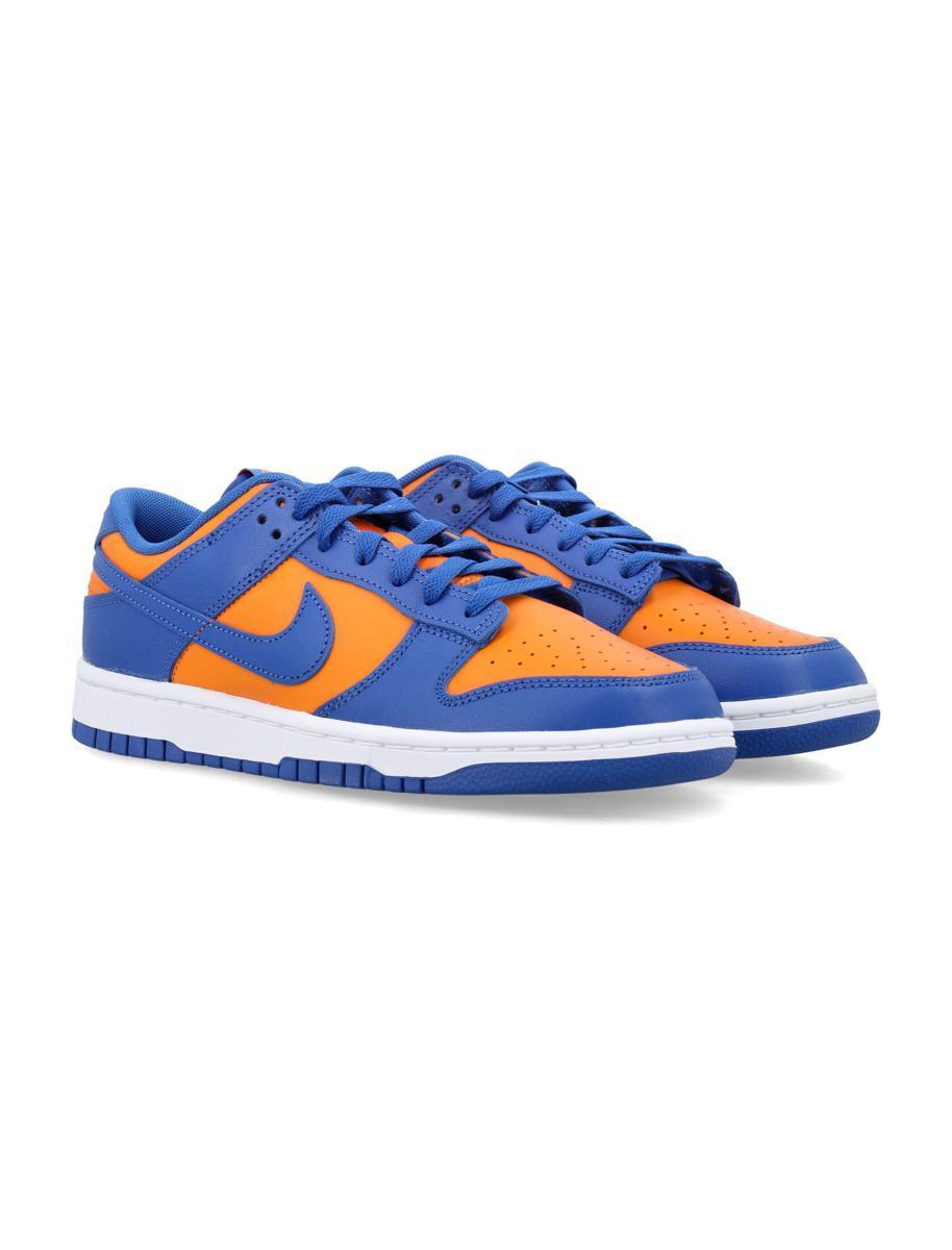 NIKE Dunk Low Retro Sneaker In Bright Ceramic Royal Product Image