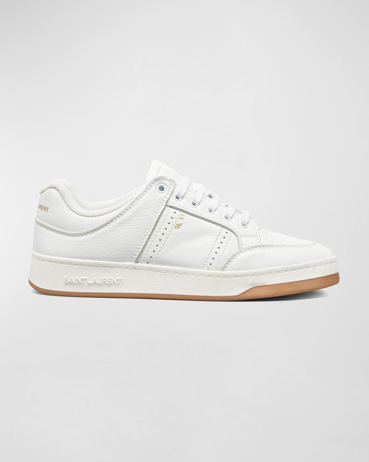 Saint Laurent SL/61 Grained Leather Low Top Sneaker Product Image