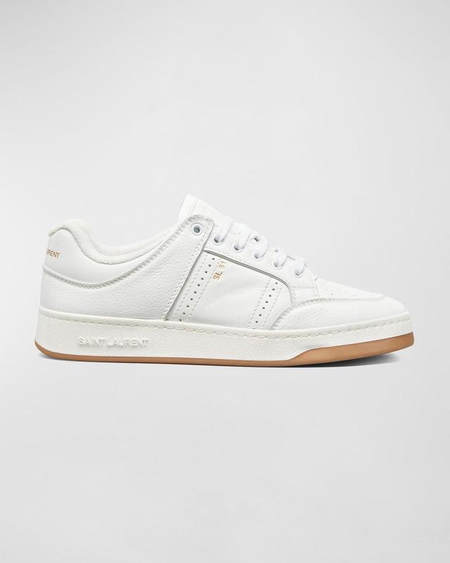 Saint Laurent SL/61 Grained Leather Low Top Sneaker Product Image