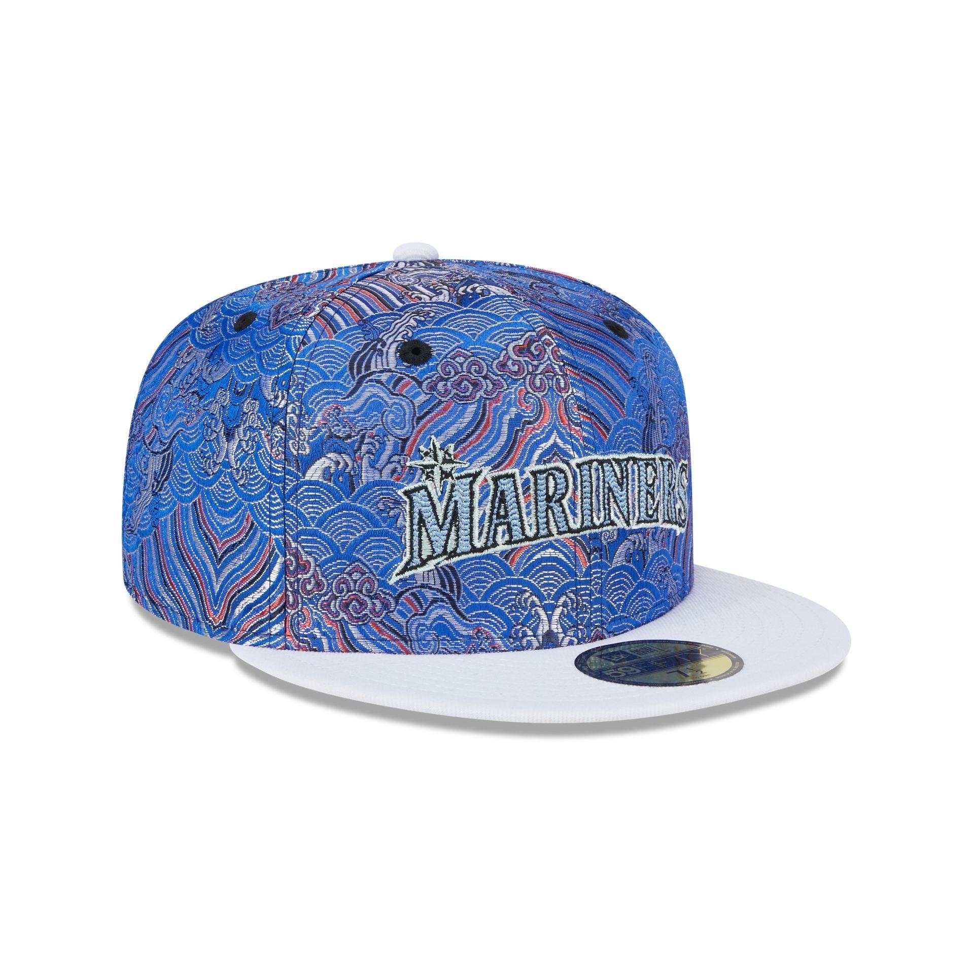 Seattle Mariners Wave Fill 59FIFTY Fitted Hat Male Product Image