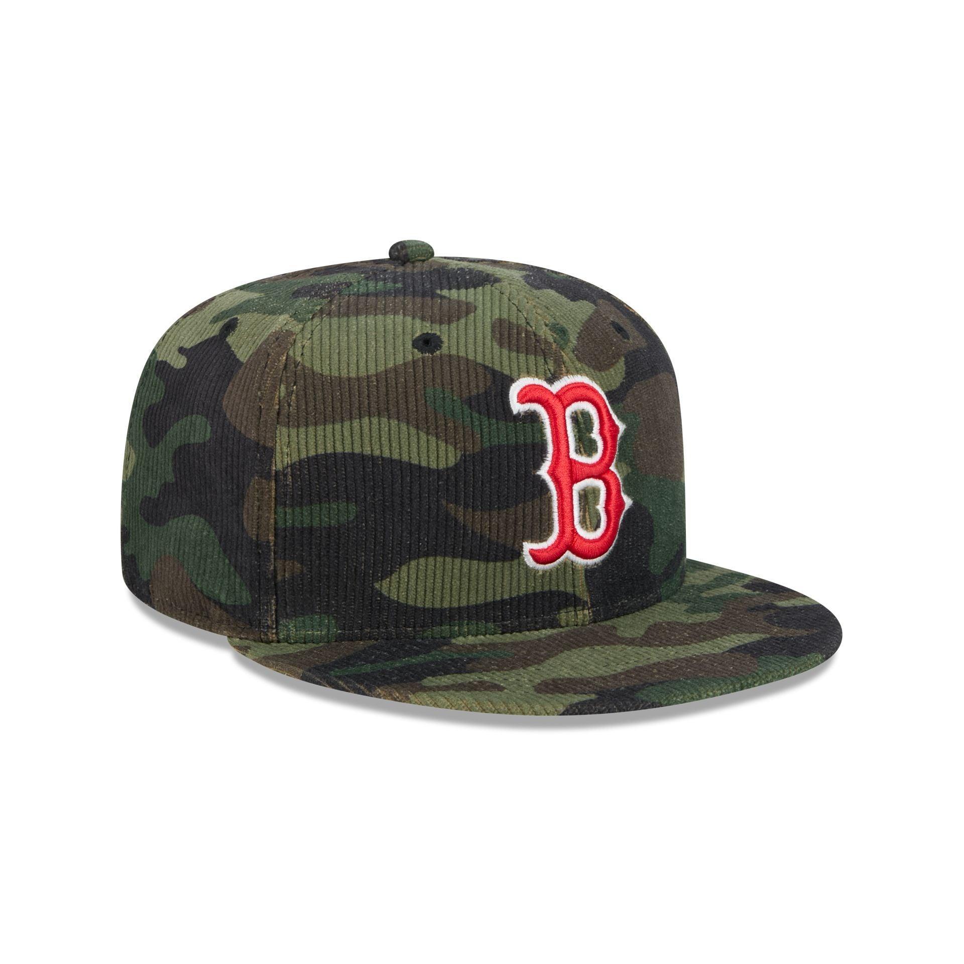 Boston Red Sox Camo Cord 59FIFTY Fitted Hat Male Product Image