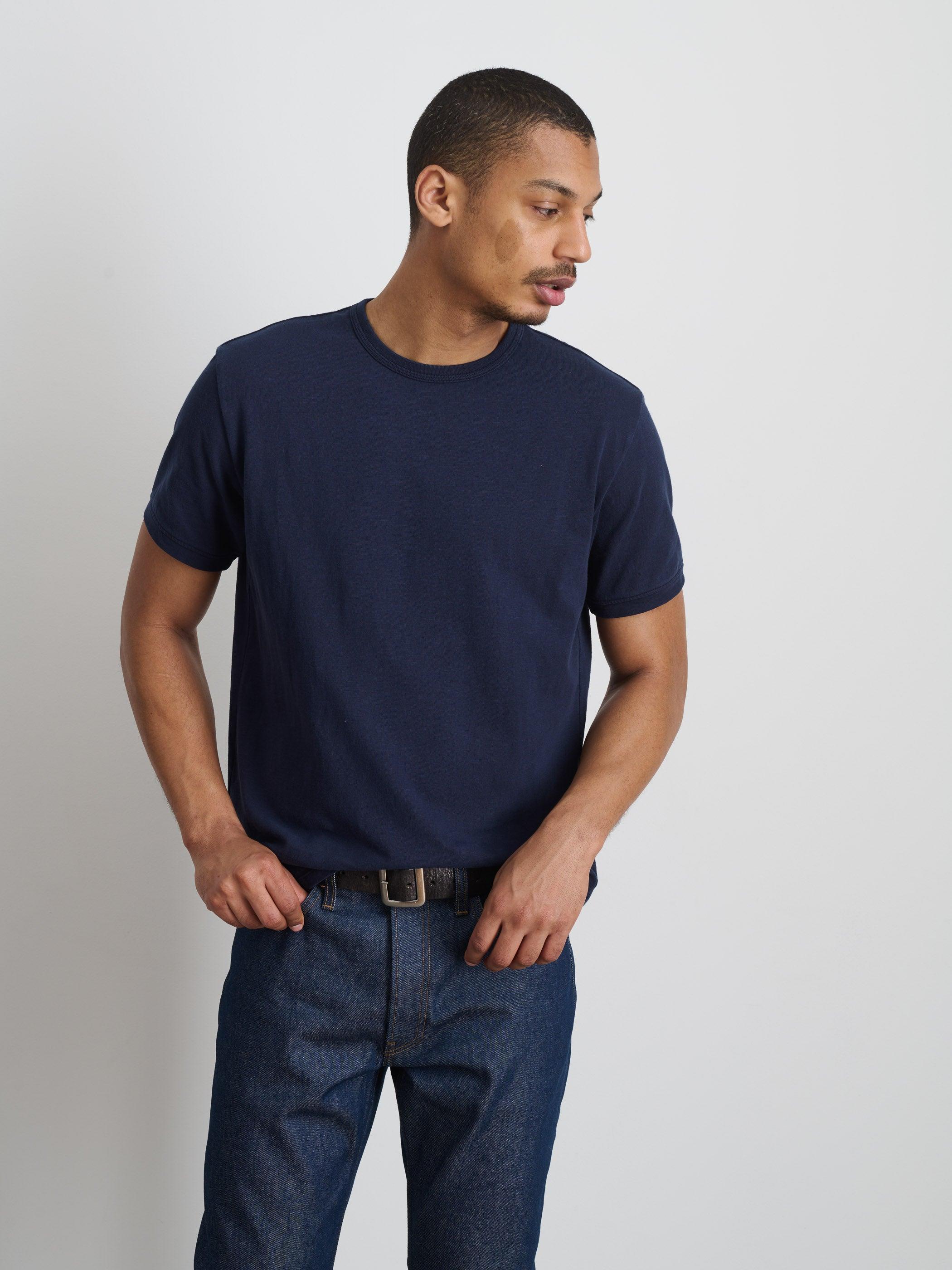 Standard T Shirt in Slub Cotton Male Product Image