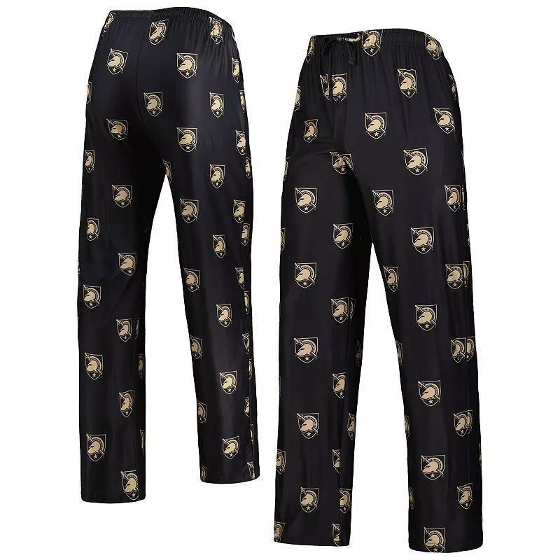 Mens Concepts Sport Black Army Black Knights Logo Flagship Allover Print Pants Product Image