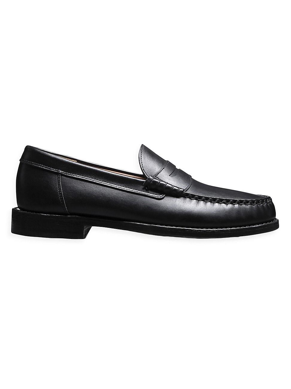 Mens Newman Leather Penny Loafers Product Image