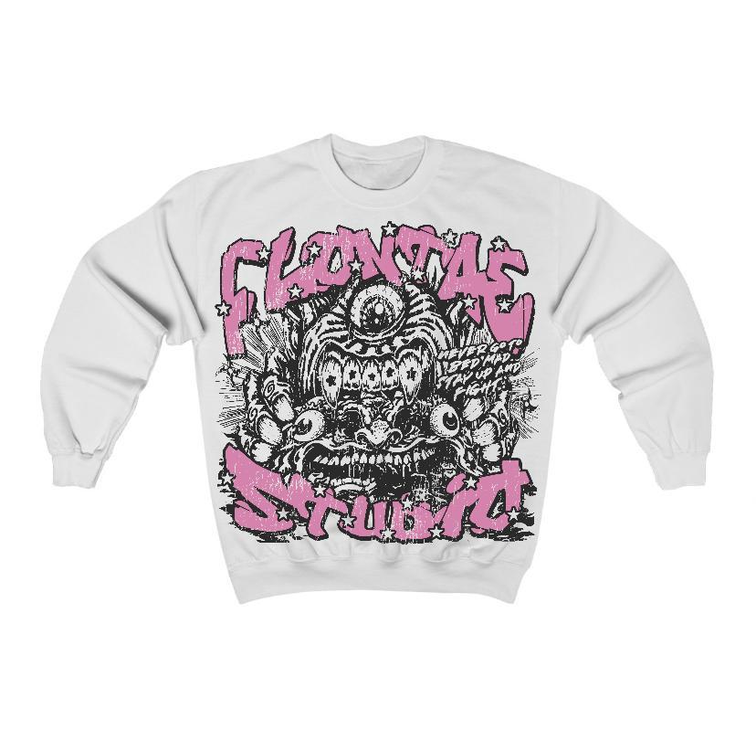 Orchid 4s Flontae Sweatshirt Seems Fair Graphic Product Image